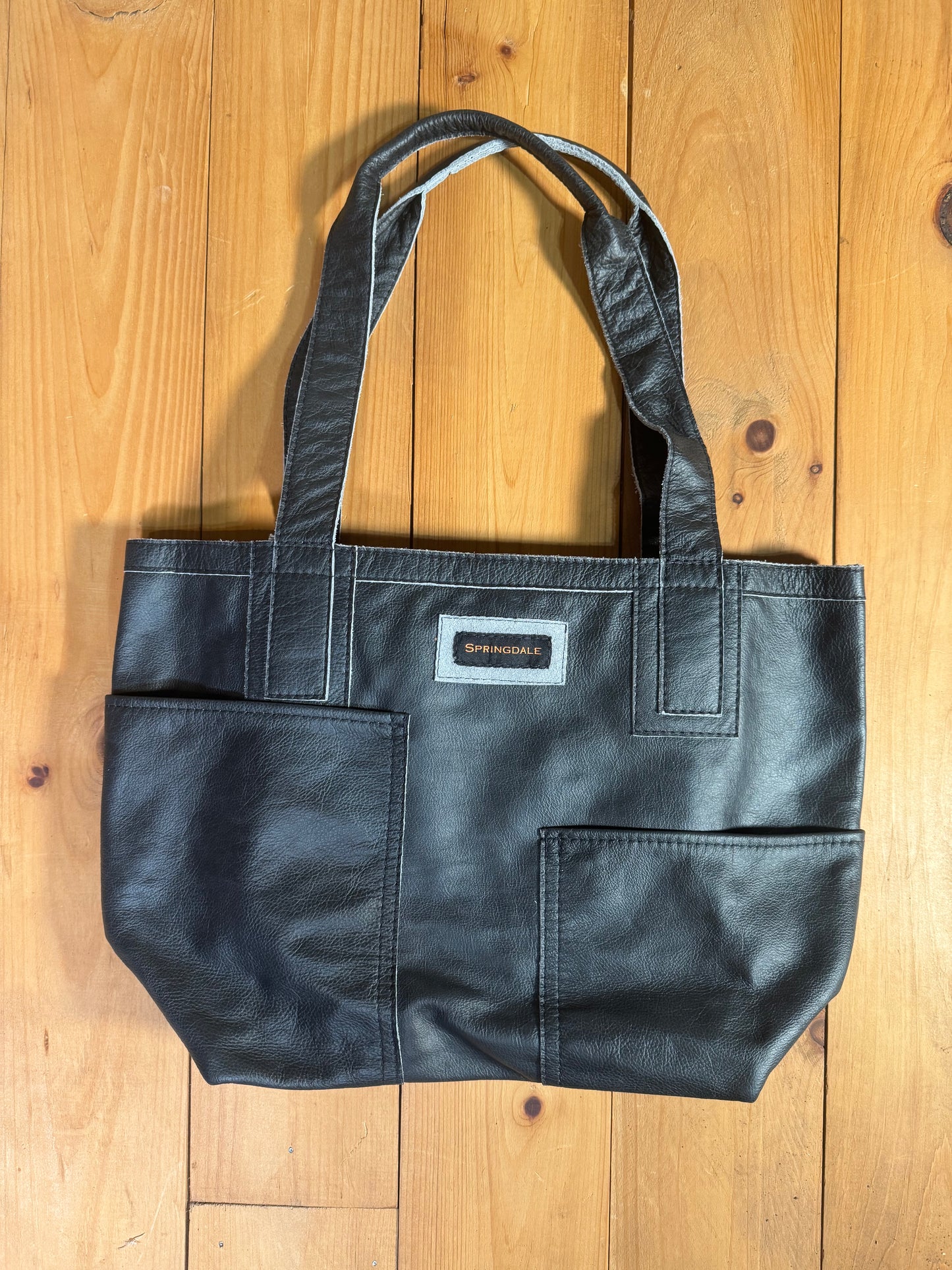Fallston Bag - Charcoal Leather