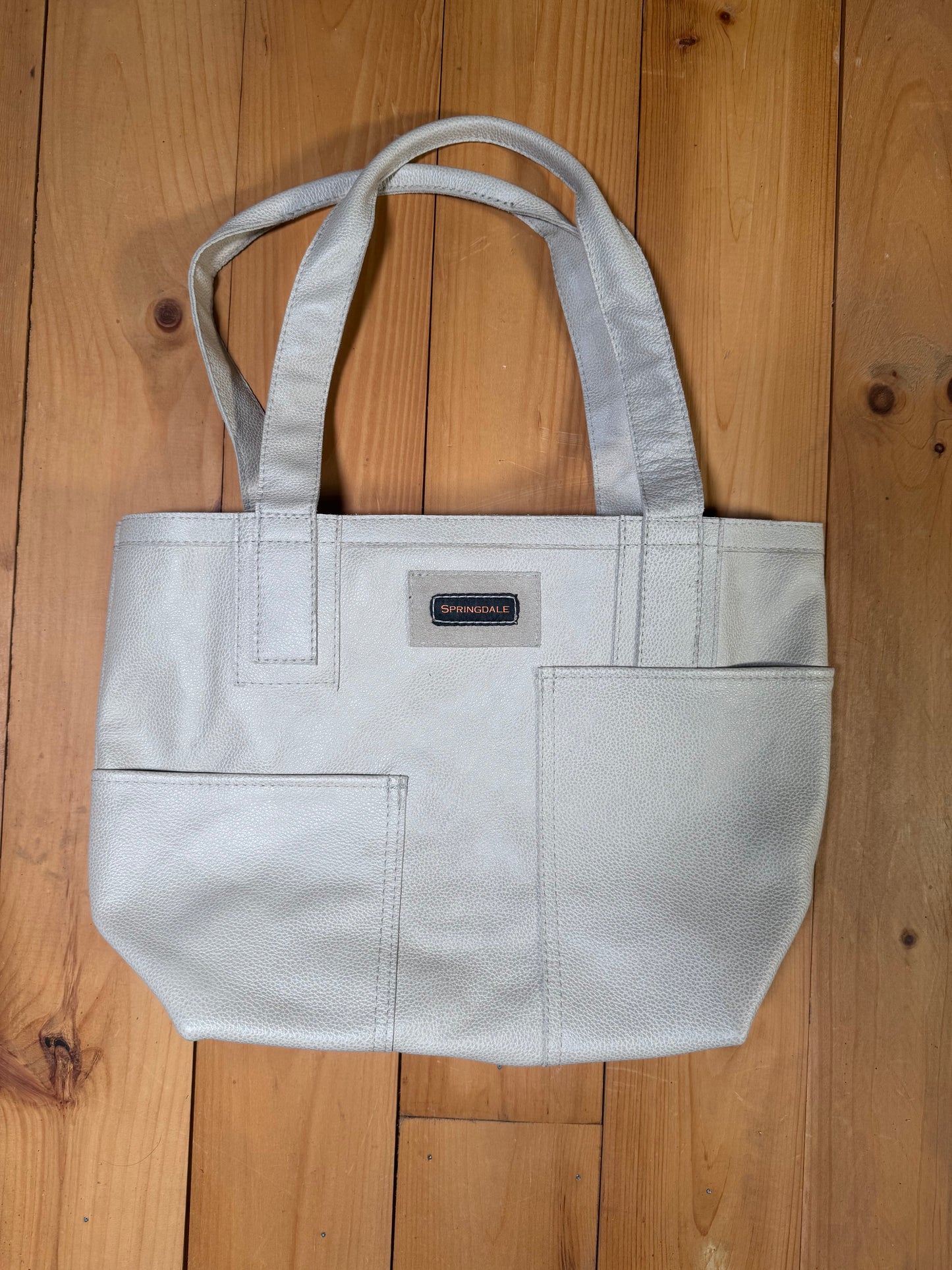 Fallston Bag - Cream Leather