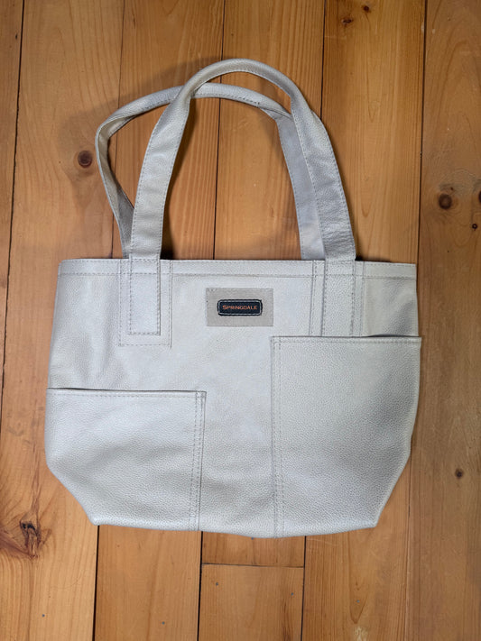 Fallston Bag - Cream Leather