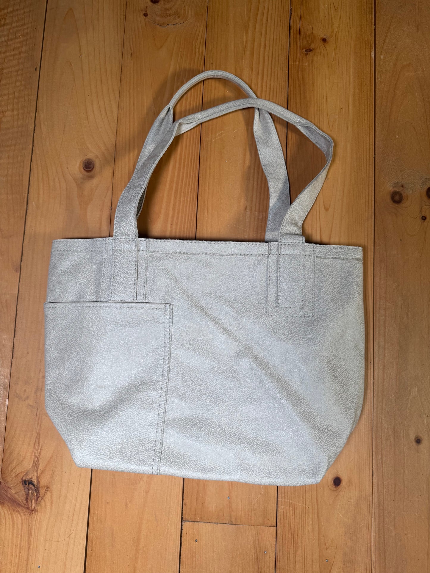 Fallston Bag - Cream Leather
