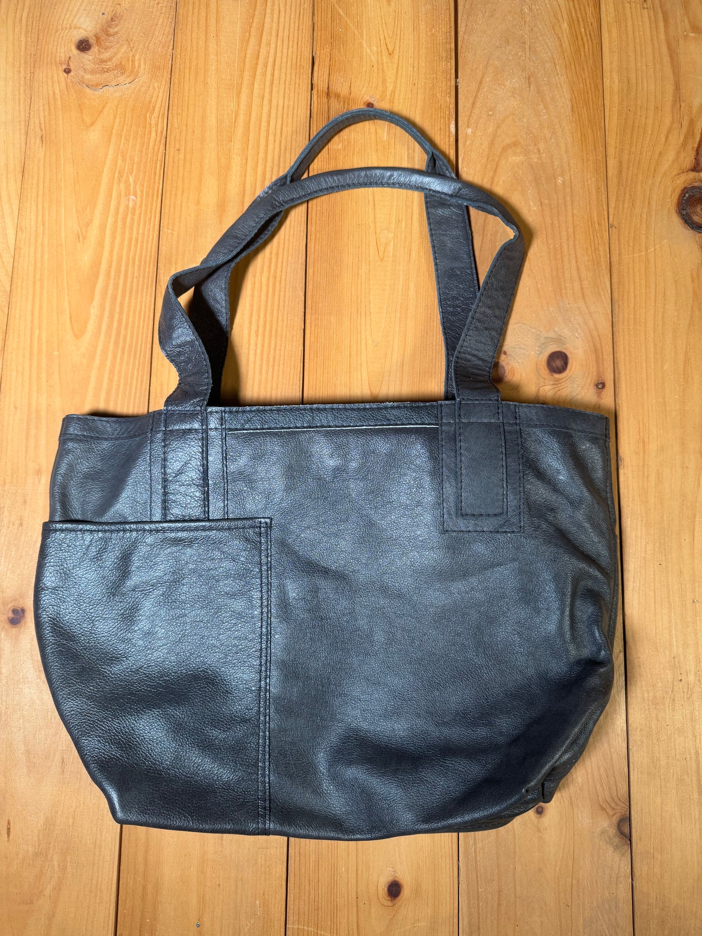 Fallston Bag - Ash Grey Leather