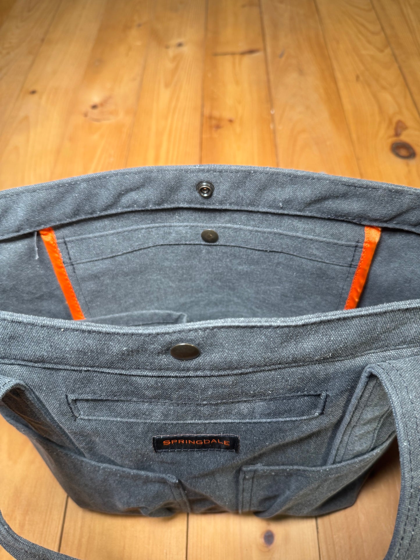 Fallston Tote - Black Canvas