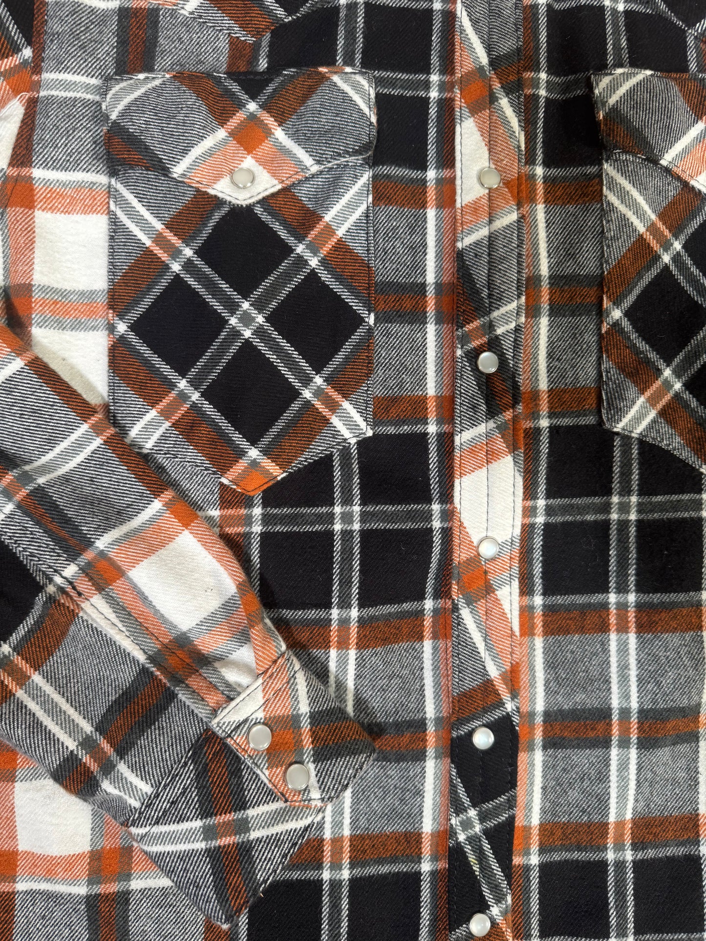 Piney Button up - Western Flannel Pearl Snap