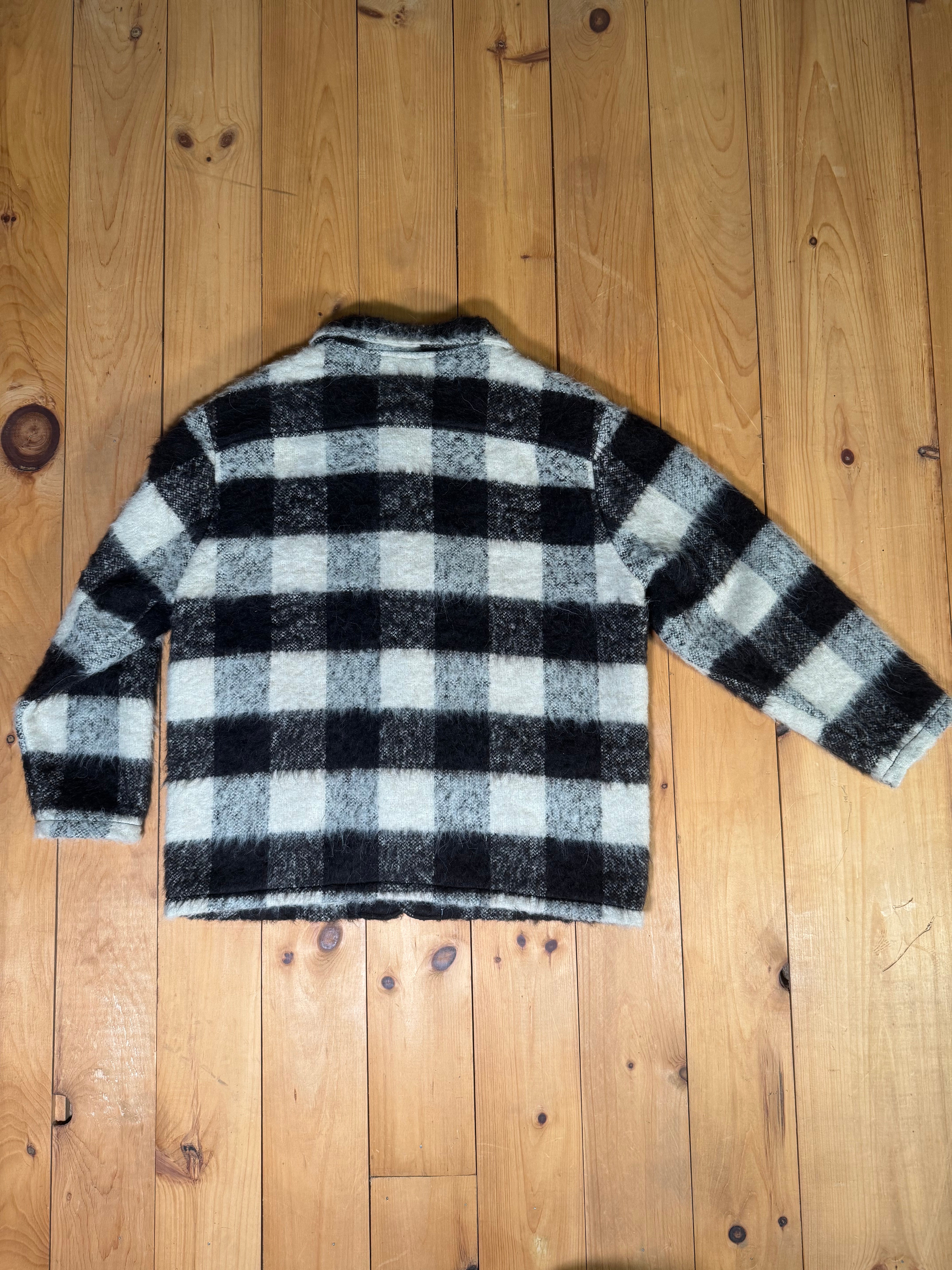 buffalo check wool coat⭐️ ok.soon Deal Chore Coat - Wool Buffalo Check Chore Coat – Springdale