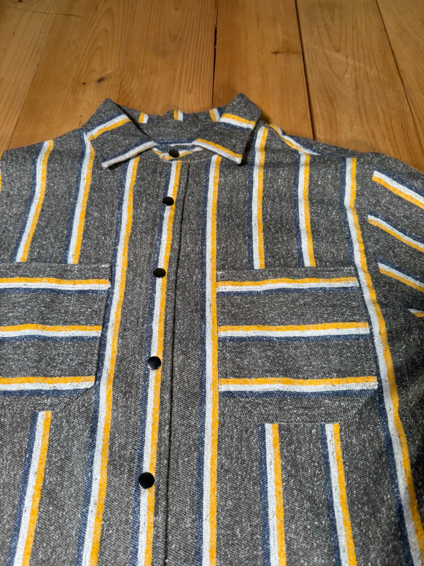 Hurlock Shirt - Striped Snap Button Up