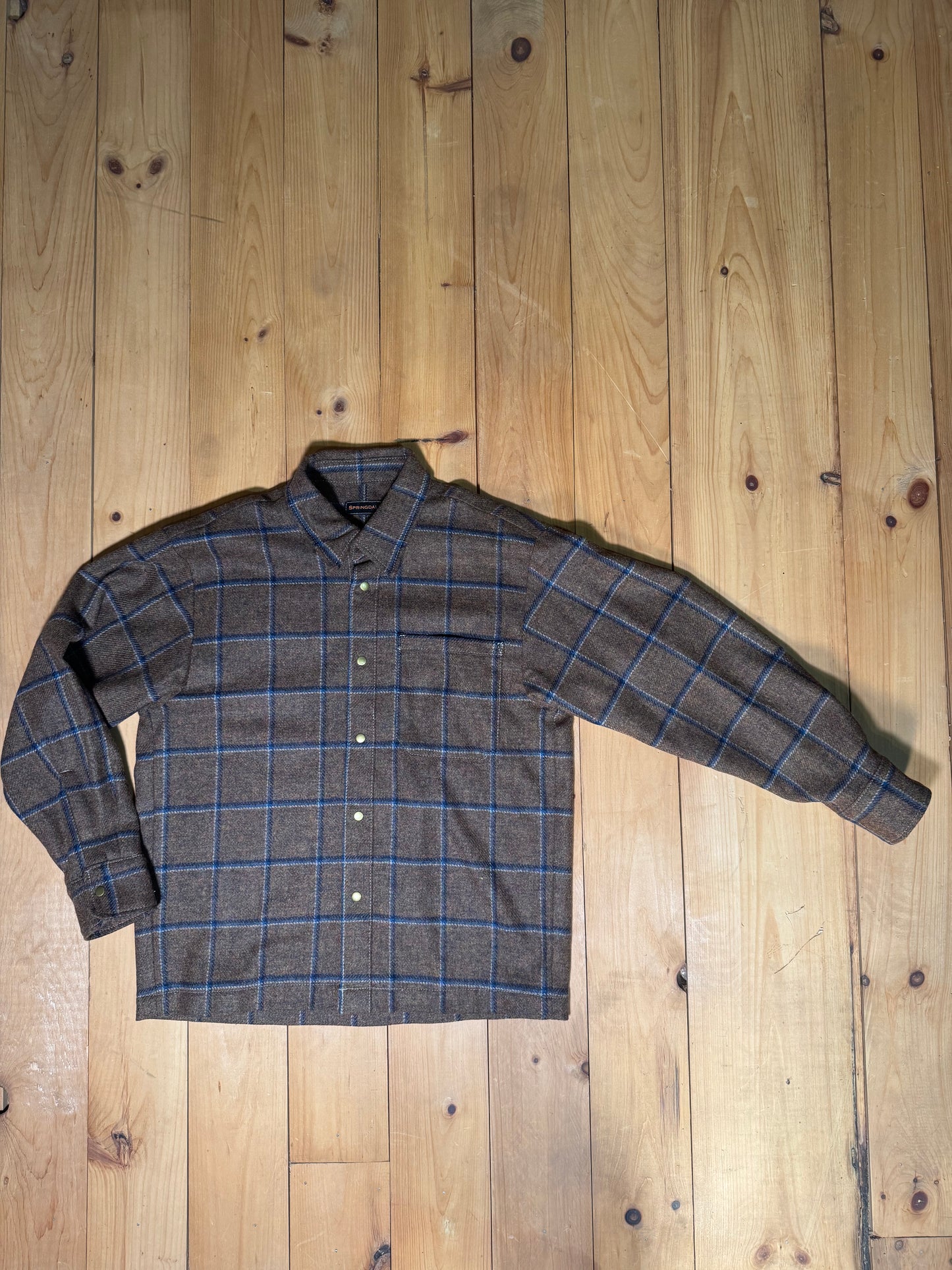 Hooper Shirt - Plaid Wool Over Shirt