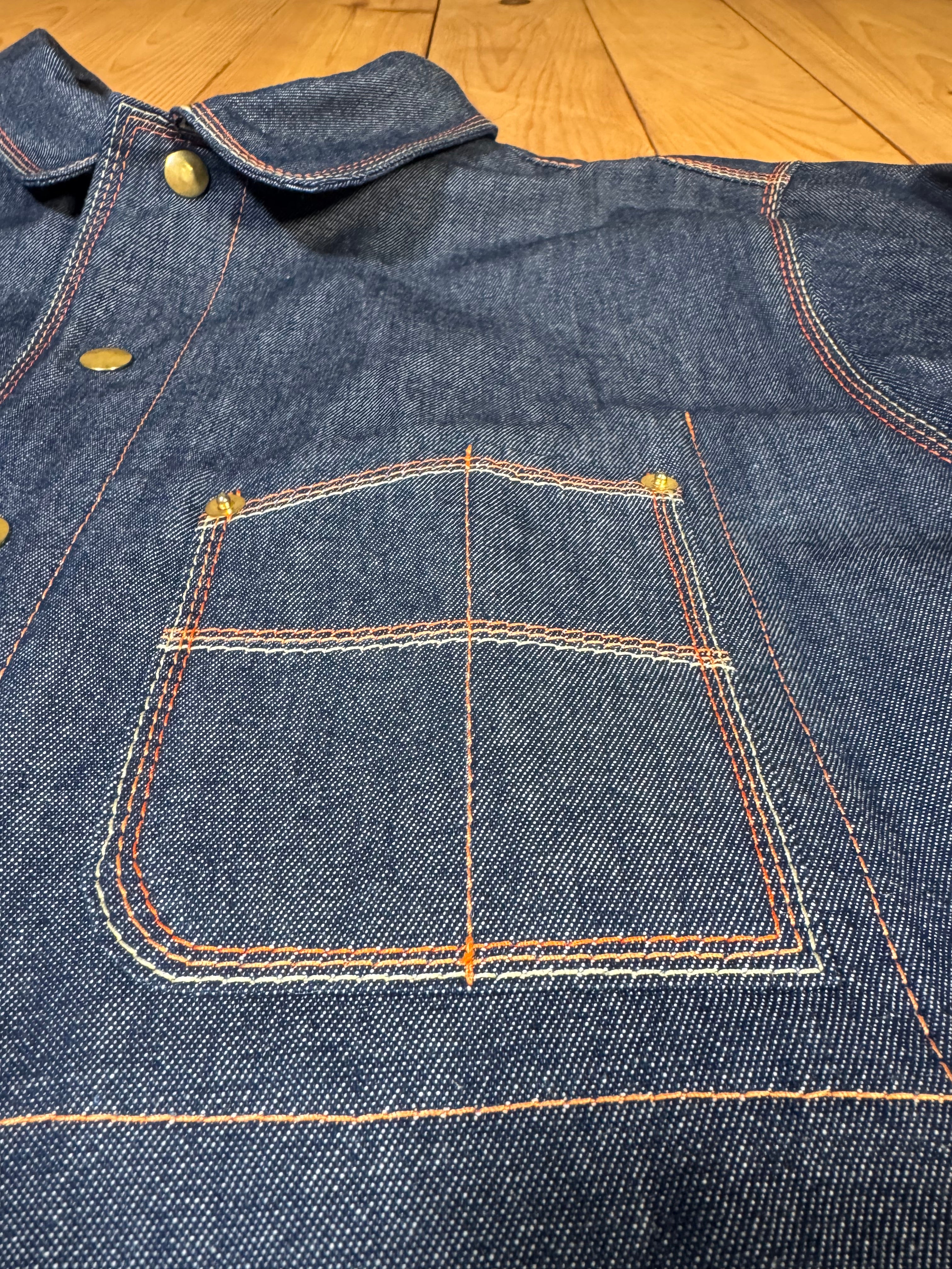 Easton Chore Coat - Triple Stitch Denim Coat – Springdale